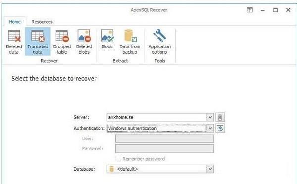 ApexSQL Recover(数据恢复软件)截图