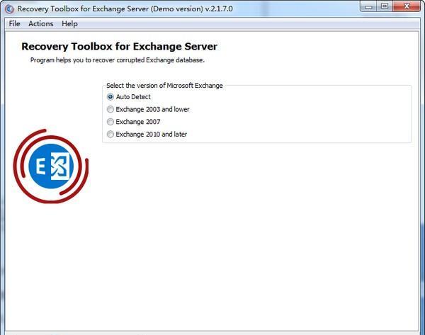 Recovery Toolbox for Exchange Server 2.1.7.0官方版 Recovery Toolbox for Exchange Server