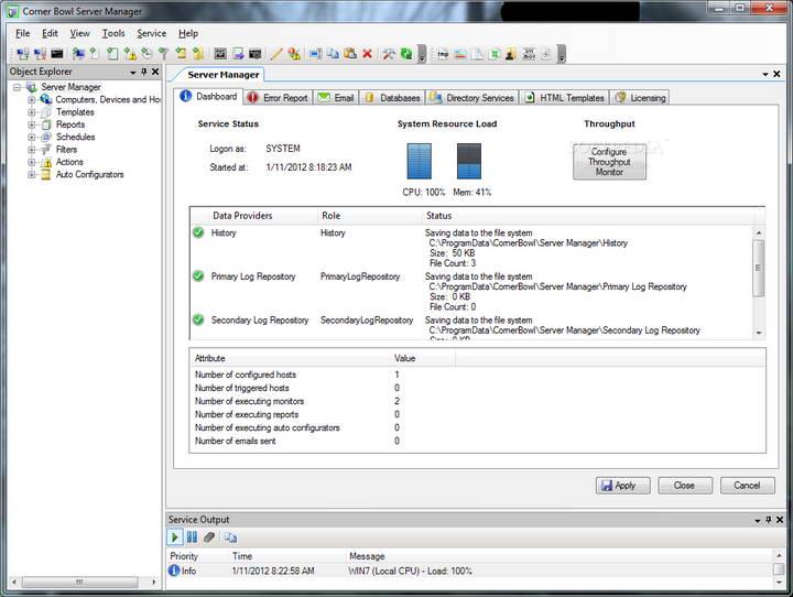 Corner Bowl Server Manager(32bit) 12.0.0.684 Beta截图