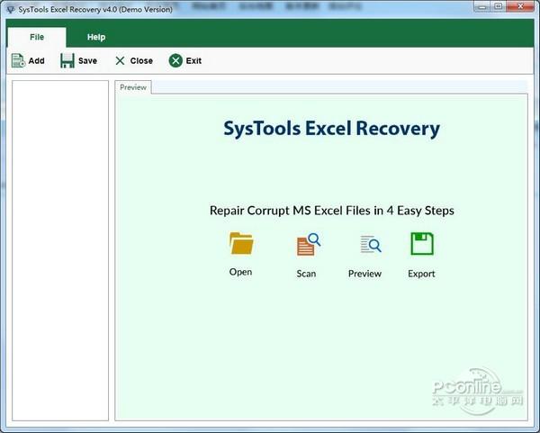 SysTools Excel Recovery 正式版 SysTools Excel Recovery