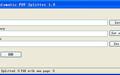 pdf分割软件(Nashath Auto PDF Splitter)截图