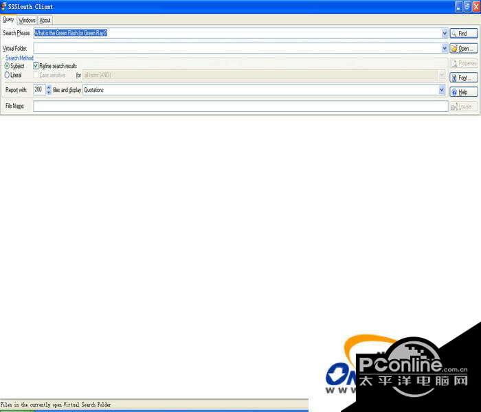Subject Search截图