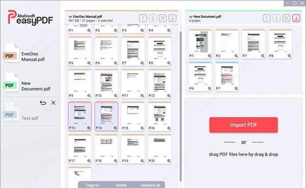 Abelssoft Easy PDF(PDF拆分合并软件)截图