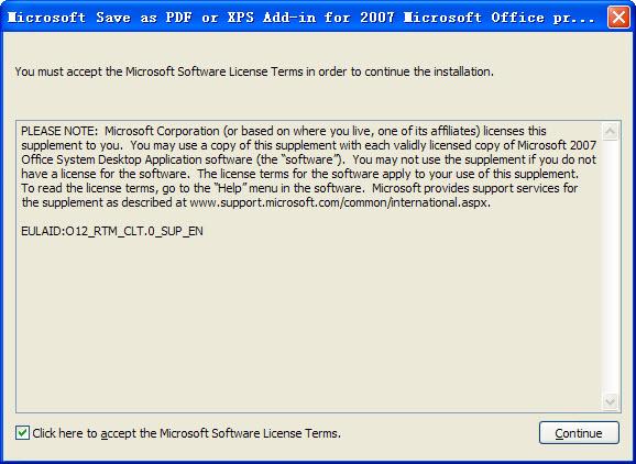 office2007中Word转PDF插件(SaveAsPDFandXPS) 官方英文版 office2007中Word转PDF插件(SaveAsPDFandXPS)