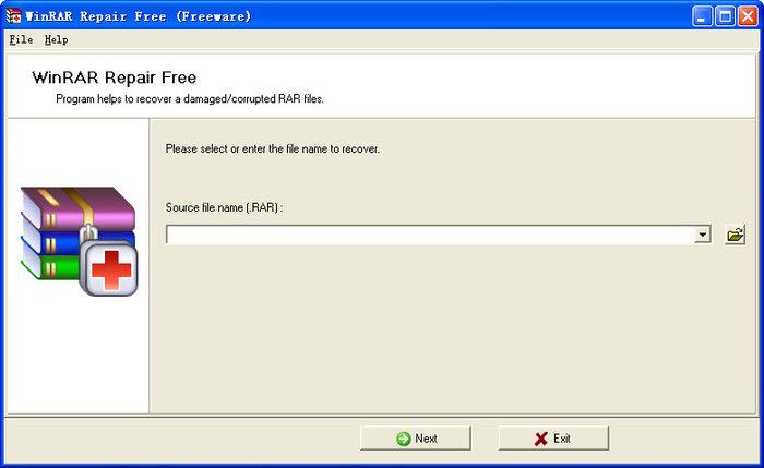 rar文件修复工具(WinRAR Repair Free) 1.0.0.0 绿色免费版 rar文件修复工具(WinRAR Repair Free)