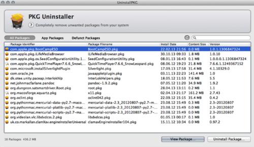 Uninstallpkg Mac版截图
