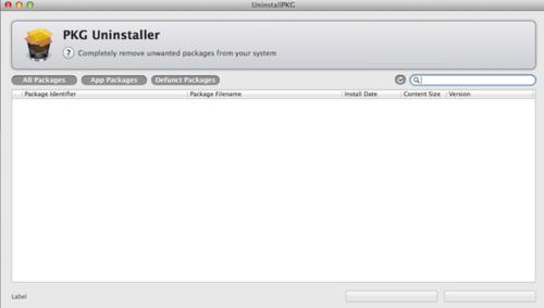 Uninstallpkg Mac版截图