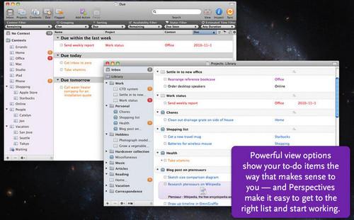 OmniFocus 2 for mac截图