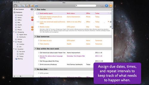 OmniFocus 2 for mac截图
