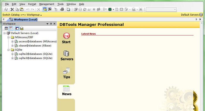 DBTools Manager数据库管理工具截图