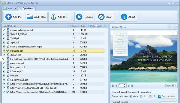 FM PDF To Word Converter(PDF转Word工具)