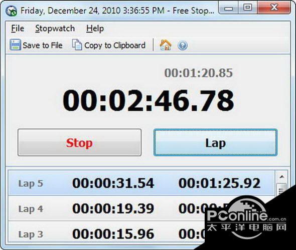 Free Stopwatch截图