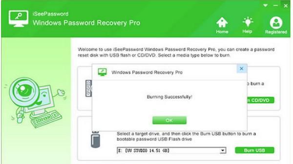 iSeePassword Windows Password Recovery Pro(密码重置工具)
