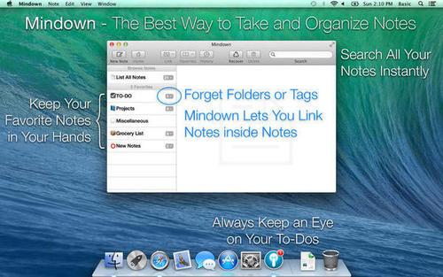 Mindown for mac 1.2.5 正式版 Mindown for mac