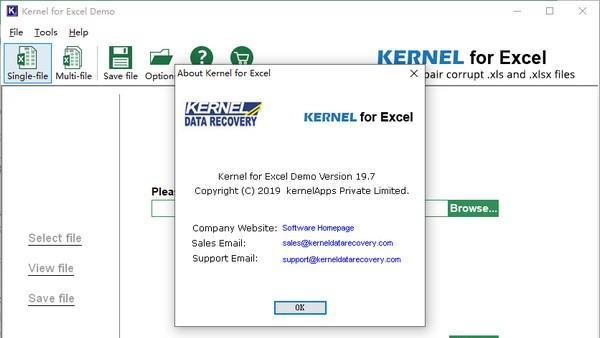 Kernel for Excel(Excel文件修复软件)
