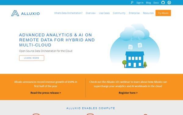 Alluxio(虚拟分布式存储系统)截图