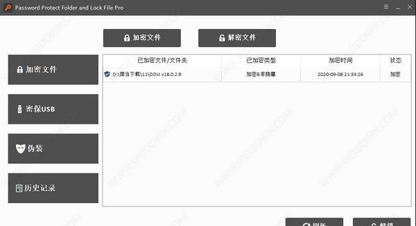 Password Protect Folder and Lock File Pro截图