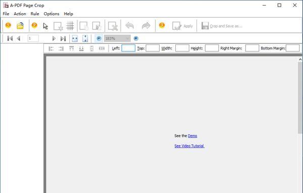 A-PDF Page Crop(PDF空白裁剪软件)
