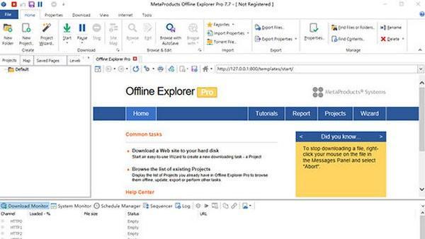 Offline Explorer Pro(网页离线浏览工具)
