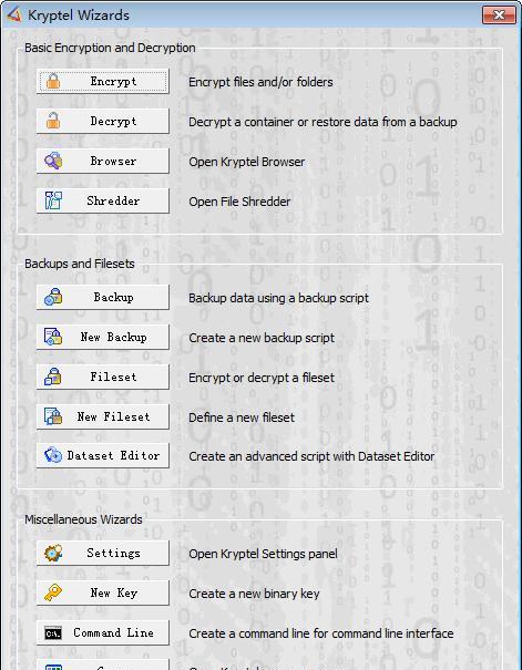 kryptel(windows加密软件)截图