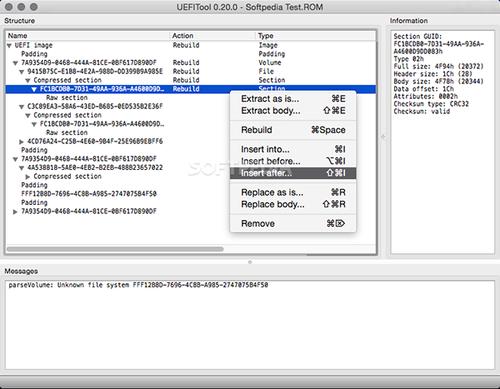 UEFITool Mac版截图