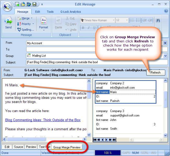 G-Lock Email Processor 3.4.0截图