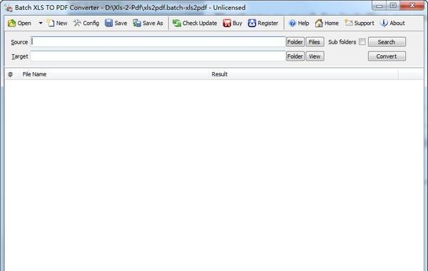 Batch Excel to PDF Converter截图