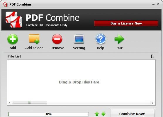 PDF Combine(PDF合并软件)截图