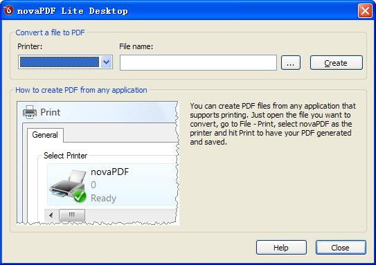 PDF文件创建工具(ovaPDF Lite)截图