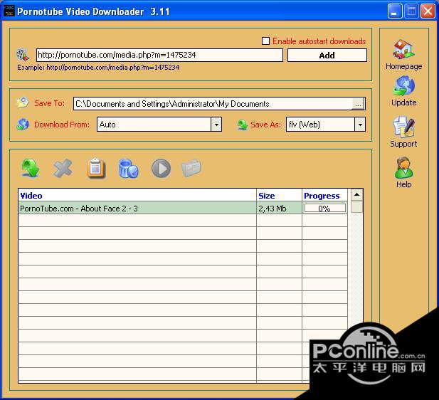 Pornotube Video Downloader 3.2.6截图