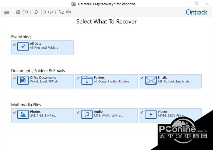 Ontrach EasyRecovery截图