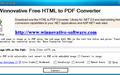 HTML to PDF Converter截图