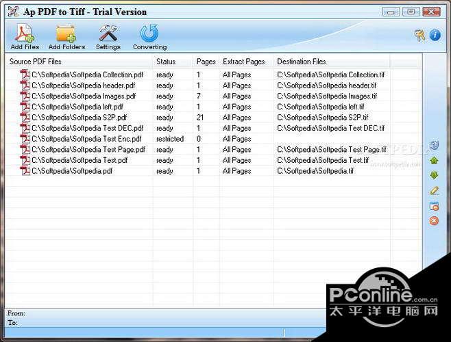 Ap PDF to TIFF converter 4.6截图