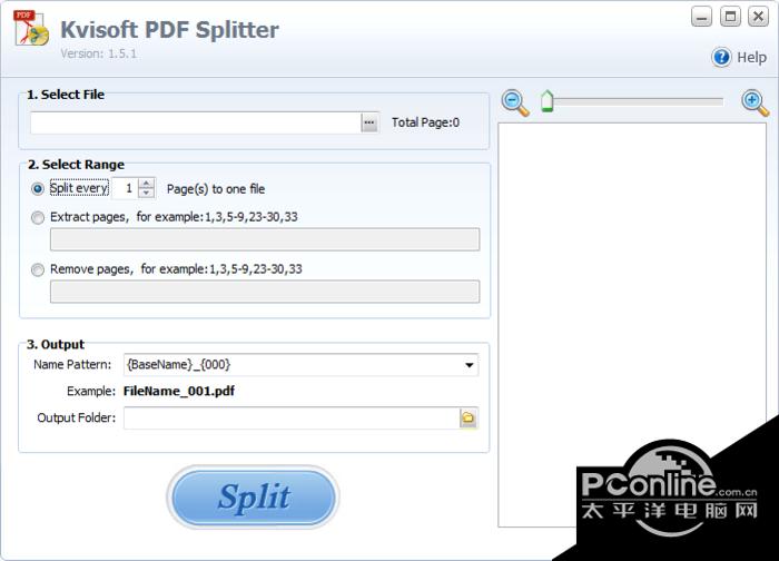 Kvisoft PDF Splitter 1.5.1截图