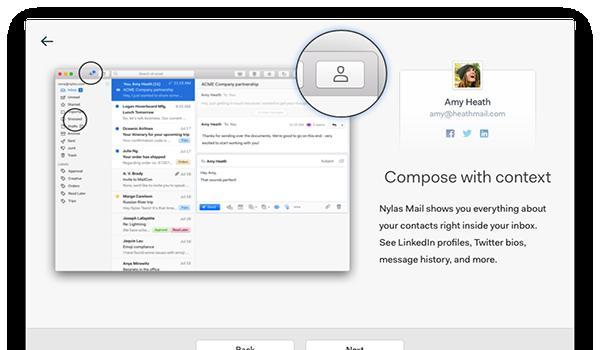 Nylas Mail  2.0.32截图