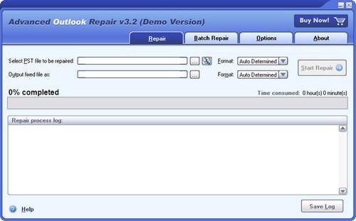 Advanced Outlook Repair(邮件修复工具)截图
