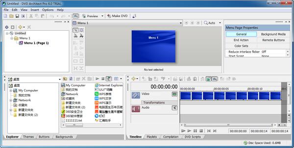 DVD Architect PRO(DVD制作软件) 6.0.237 官方版 DVD Architect PRO(DVD制作软件)