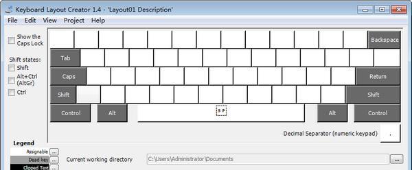 Keyboard Layout Creator(键盘布局工具) 1.4 官方版 Keyboard Layout Creator(键盘布局工具)