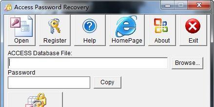 Access Password Recovery(密码恢复软件)截图