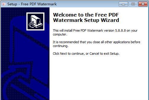 Free PDF Watermark(PDF水印工具)