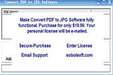 Convert PDF to JPG截图