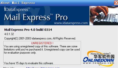 Mail Express Pro 4.0截图