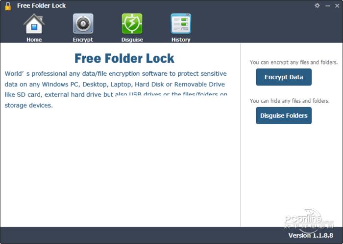 Free Folder Lock 1.1.8.8 正式版 Free Folder Lock