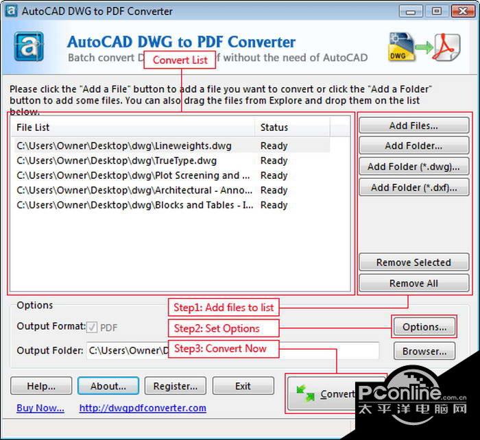 AutoCAD DWG to PDF Converter 7.9.4截图