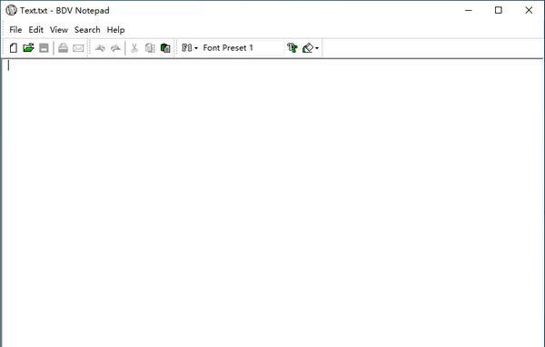BDV Notepad(纯文本编辑器)