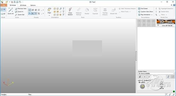 3D-Tool Free Viewer截图