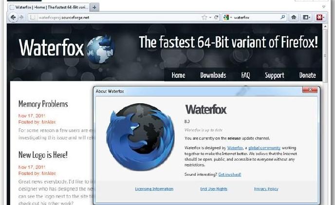 水狐浏览器(water fox)64 位全加速