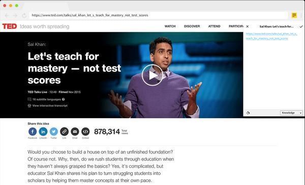 Notebook Web Clipper Chrome插件截图