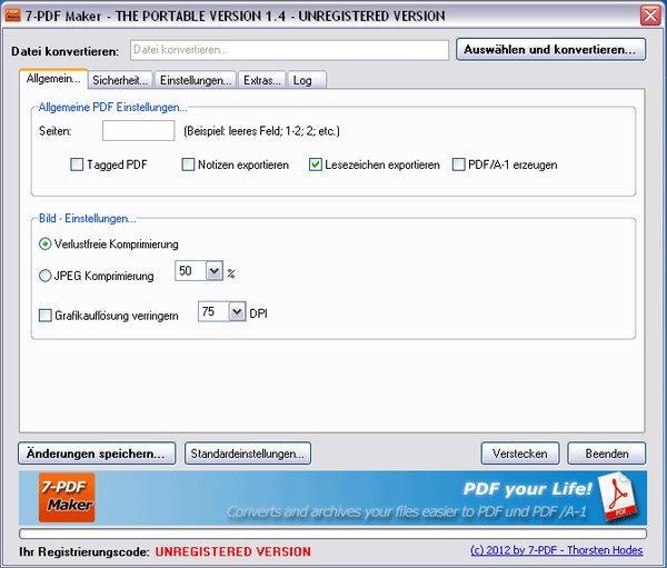PDF制作工具(7-PDF Maker)截图