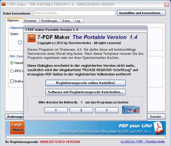 PDF制作工具(7-PDF Maker)截图